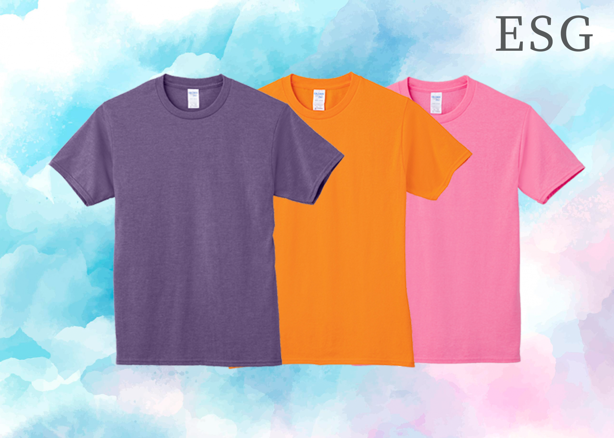 Gildan E76000 ESG評鑑版-亞規柔棉中性T恤