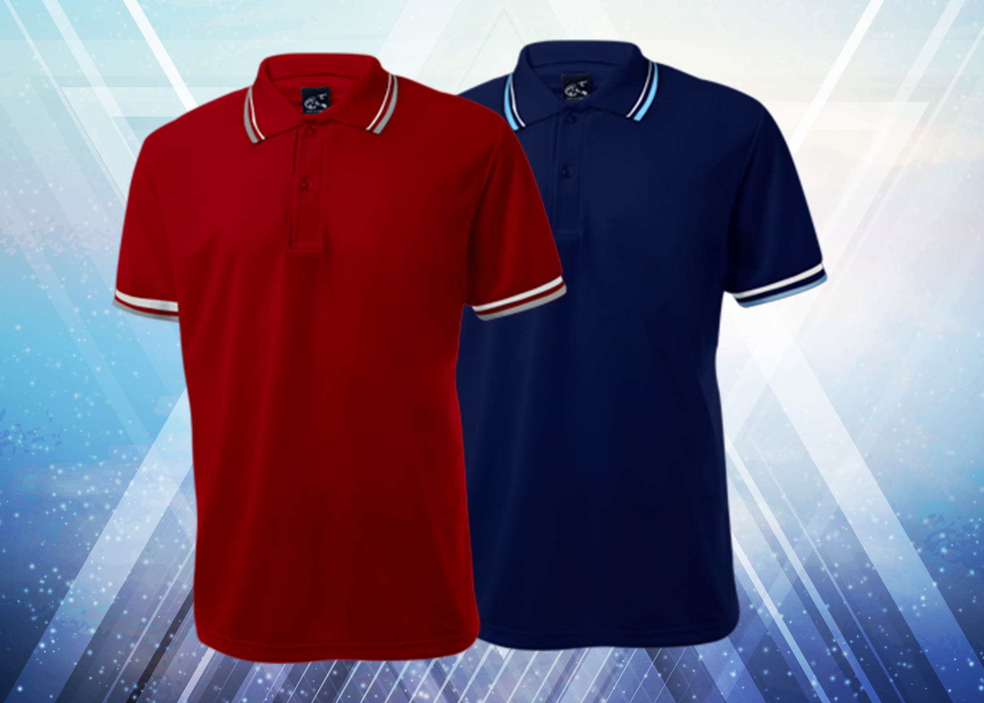 MIT 亮格吸排短袖POLO衫(女版)