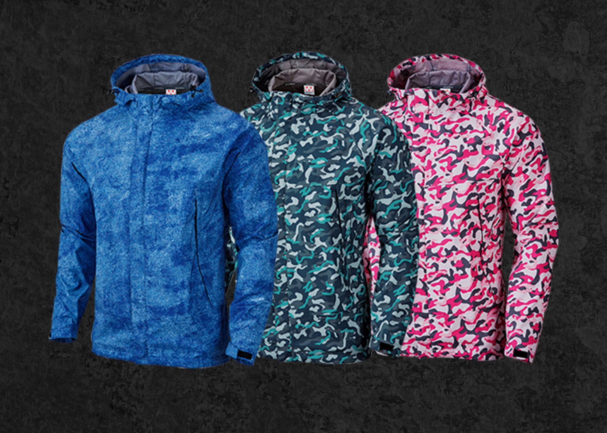 Wundou P4610 專業防風連帽外套(中性 完售 )