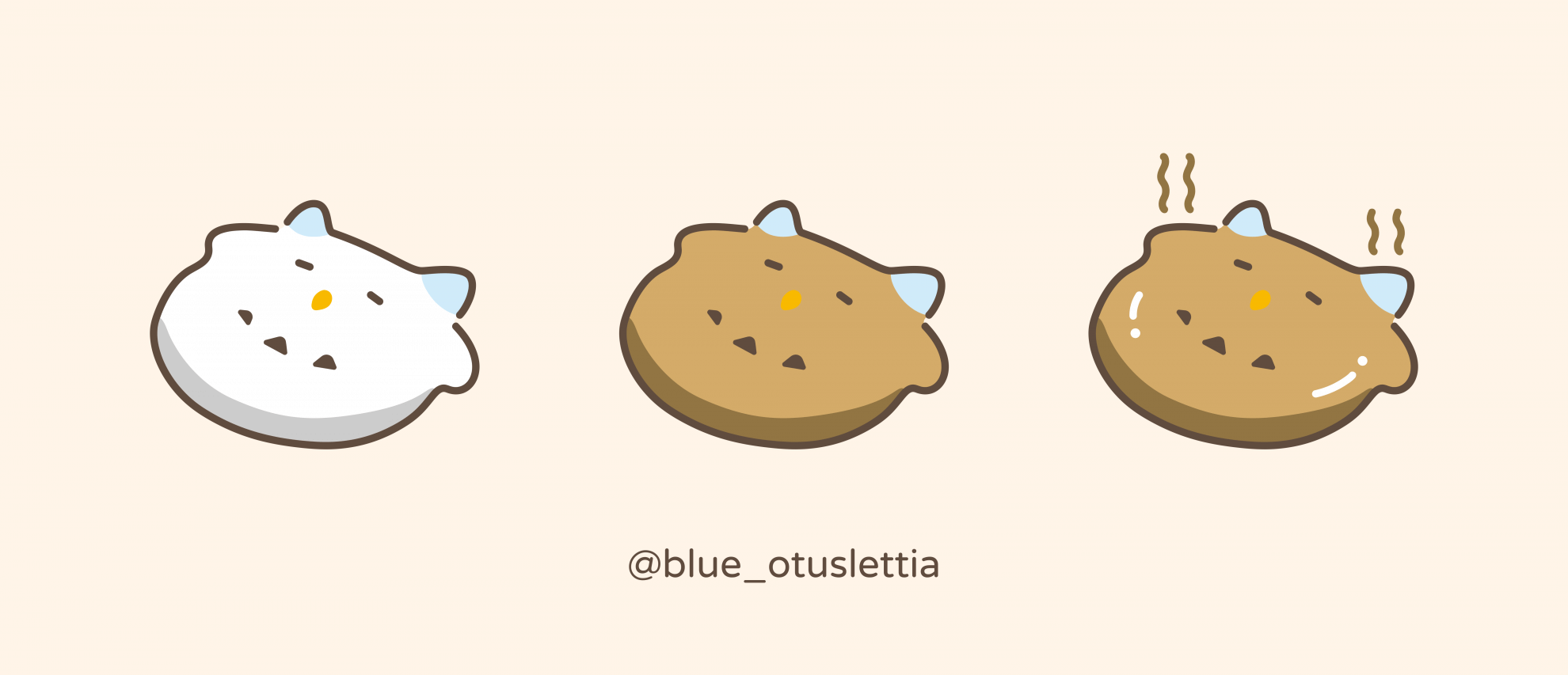 藍耳貓頭鷹 設計 輕質感棉T 藍耳貓頭鷹 設計 輕質感棉T