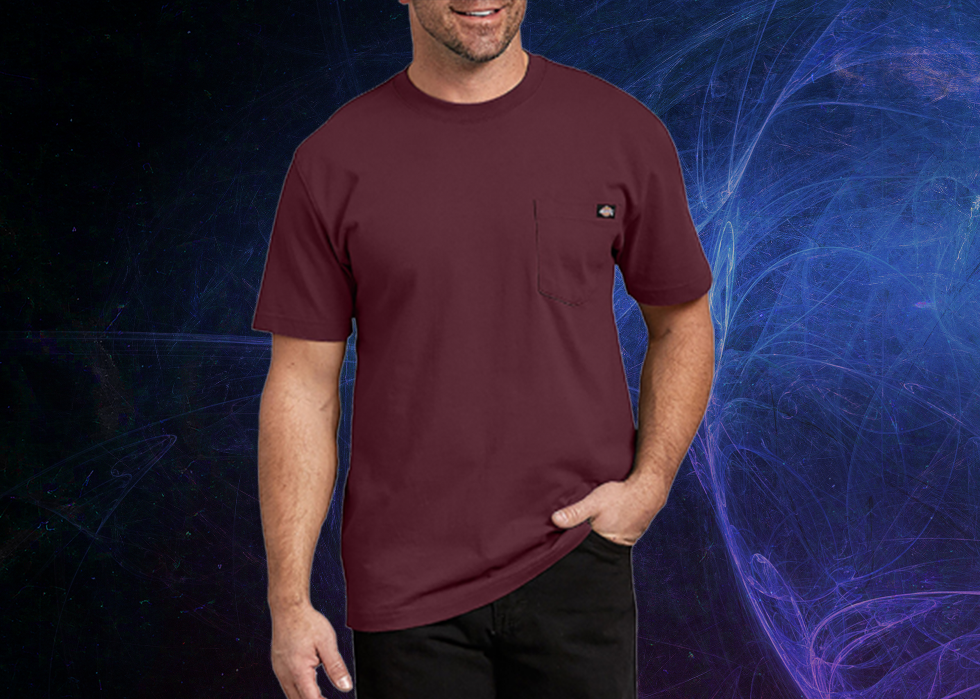 Dickies WS450 美規厚磅純棉口袋短T