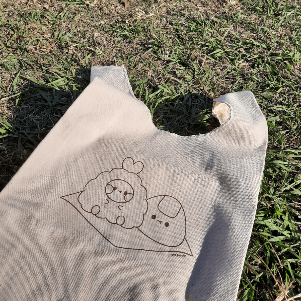 咕咕派 背心帆布袋